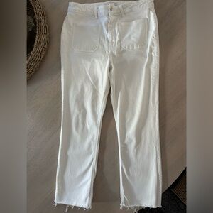 White Denim Zara jeans